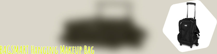 Backpack makeup bag