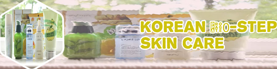 Korean skin care list