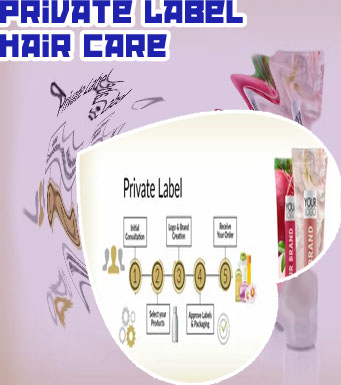 Private label natural hair care products
