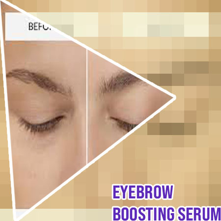 Brow growth serum before and after